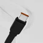 Dudao K32 Power Bank 10000mAh 22.5W - Beépített USB-C + Lightning Kábellel - Fekete