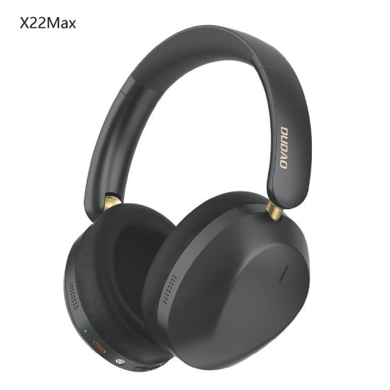 Dudao X22 Max Bluetooth 5.4 Fejhallgató + ANC - Fekete