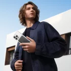 Baseus PicoGo AM41 Ultravékony MagSafe Power Bank - 5000mAh 20W + USB-C Kábel - Fekete