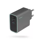 Cuktech GaN Hálózati Töltő 65W -  2C+A - Szürke