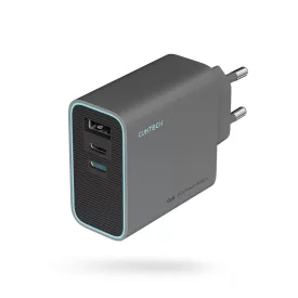Cuktech GaN Hálózati Töltő 65W -  2C+A - Szürke