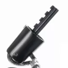 Wozinsky WBN-01R Számzáras Kerékpárzár - Fekete