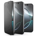 iPhone 16 Pro Max /17 Pro Max Kijelzővédő Üvegfólia - Tech-Protect Glass Spy+ x 2 db
