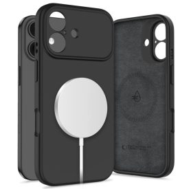 iPhone 17 Tok - Tech-Protect Silicone MagSafe - Fekete iPhone 17 Tok - Tech-Protect Silicone MagSafe - Fekete