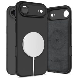 iPhone 17 Air Tok - Tech-Protect Silicone MagSafe - Fekete iPhone 17 Air Tok - Tech-Protect Silicone MagSafe - Fekete