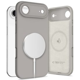iPhone 17 Air Tok - Tech-Protect Silicone MagSafe - Szürke iPhone 17 Air Tok - Tech-Protect Silicone MagSafe - Szürke