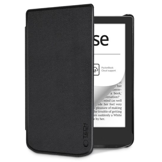 PocketBook Verse / Pro / Lite Tok - TechProtect SmartCase - Fekete