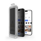 iPhone 14 Pro Kijelzővédő Üvegfólia - Tech-Protect Quick Set Spy+ Privacy x 2 db