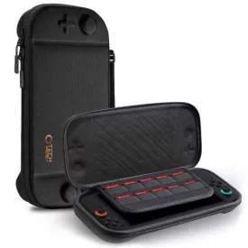 Nintendo Switch 2 Hordtok - Tech-Protect Slim Pouch - Fekete