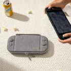 Nintendo Switch 2 Hordtok - Tech-Protect Slim Pouch - Szürke