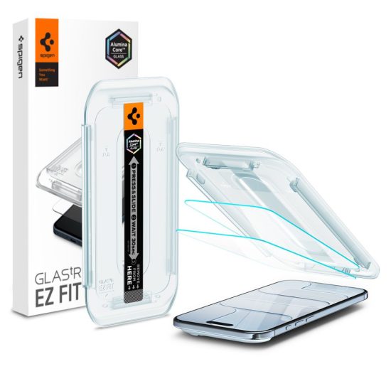 iPhone 17 Air Kijelzővédő Üvegfólia - Spigen Glas.tR EZ Fit x 2 db