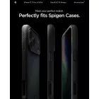 iPhone 16 Pro / 17 / 17 Pro Kijelzővédő Üvegfólia - Spigen Glas.tR EZ Fit Pro Privacy