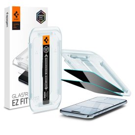  iPhone 17 Air Kijelzővédő Üvegfólia - Spigen Glas.tR EZ Fit Privacy x 2 db