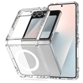   Samsung Galaxy Z Flip 6 / 7 FE Tok - Tech-Protect FlexAir Hybrid MagSafe - Átlátszó