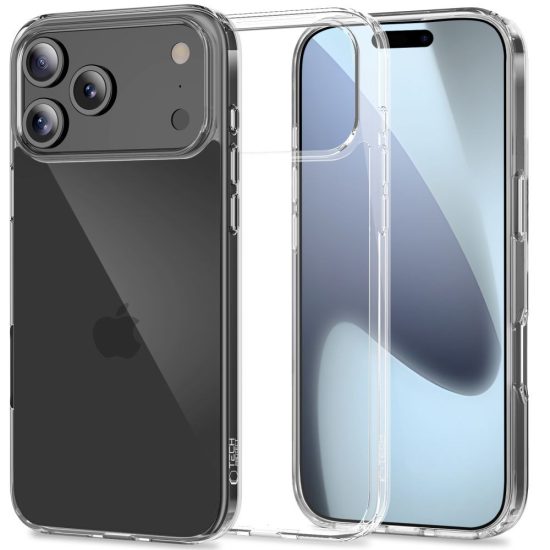 iPhone 17 Pro Tok - Tech-Protect FlexAir Hybrid - Átlátszó