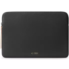 Tech-Protect Fleece Laptop Tok 13-14" - Fekete
