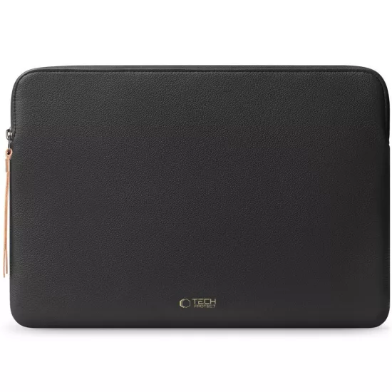 Tech-Protect Fleece Laptop Tok 13-14" - Fekete