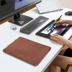 Tech-Protect Fleece Laptop Tok 13-14" - Barna