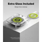 Samsung Galaxy Watch 8 (40mm) Kijelzővédő Üvegfólia - Ringke Tempered Glass Pro x 2 db