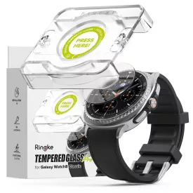   Samsung Galaxy Watch 8 Classic (46mm) Kijelzővédő Üvegfólia - Ringke Tempered Glass Pro x 2 db