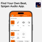 Spigen SA2400 ANC Vezeték Nélküli Fülhallgató - Fekete