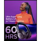 Spigen SA2403 ANC Pro Vezeték Nélküli Fejhallgató - Fekete