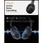 Spigen SA2403 ANC Pro Vezeték Nélküli Fejhallgató - Fekete