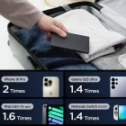 Spigen Essential EA2210 Power Bank - 10000 mAh 22.5W - Fekete