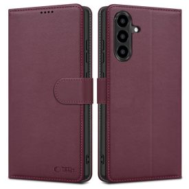   Samsung Galaxy A26 5G / A17 4G / 5G Tok - Tech-Protect Wallet - Burgundi