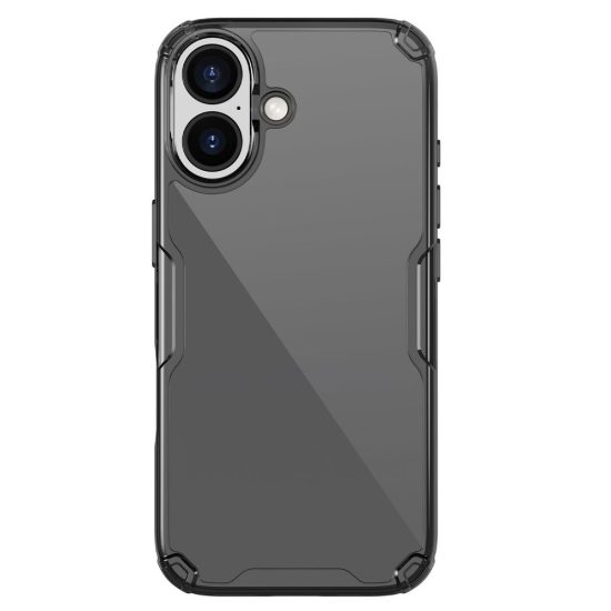iPhone 17 Tok - Nillkin Nature TPU Pro - Áttetsző-Fekete