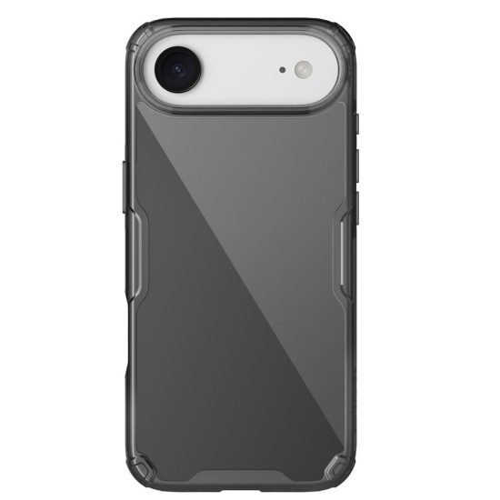 iPhone 17 Air Tok - Nillkin Nature TPU Pro - Áttetsző-Fekete