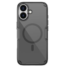 iPhone 17 Tok - Nillkin Nature TPU Pro Magnetic - Áttetsző-Fekete   iPhone 17 Tok - Nillkin Nature TPU Pro Magnetic - Áttetsző-Fekete