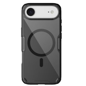 iPhone 17 Air Tok - Nillkin Nature TPU Pro Magnetic - Áttetsző-Fekete   iPhone 17 Air Tok - Nillkin Nature TPU Pro Magnetic - Áttetsző-Fekete