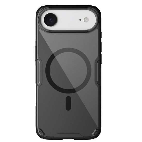 iPhone 17 Air Tok - Nillkin Nature TPU Pro Magnetic - Áttetsző-Fekete