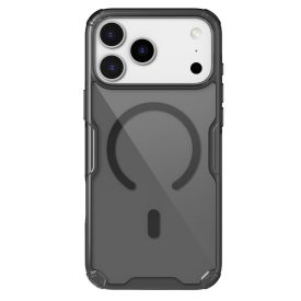 iPhone 17 Pro Max Tok - Nillkin Nature TPU Pro Magnetic - Áttetsző-Fekete   iPhone 17 Pro Max Tok - Nillkin Nature TPU Pro Magnetic - Áttetsző-Fekete