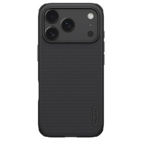 iPhone 17 Pro Tok - Nillkin Super Frosted Shield Pro Magnetic - Fekete   iPhone 17 Pro Tok - Nillkin Super Frosted Shield Pro Magnetic - Fekete