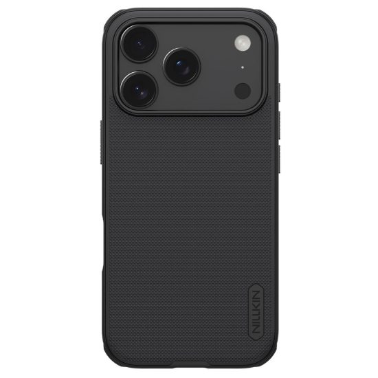 iPhone 17 Pro Tok - Nillkin Super Frosted Shield Pro Magnetic - Fekete
