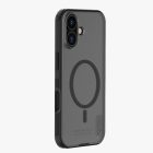 iPhone 17 Tok - Nillkin Super Frosted Shield Pro Magnetic - Áttetsző-Fekete