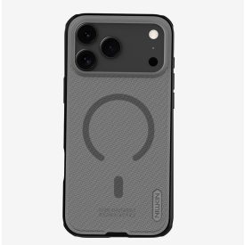 iPhone 17 Pro Max Tok - Nillkin Super Frosted Shield Pro Magnetic - Áttetsző-Fekete   iPhone 17 Pro Max Tok - Nillkin Super Frosted Shield Pro Magnetic - Áttetsző-Fekete