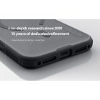 iPhone 17 Pro Max Tok - Nillkin Super Frosted Shield Pro Magnetic - Áttetsző-Fekete