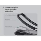 iPhone 17 Pro Max Tok - Nillkin Super Frosted Shield Pro Magnetic - Áttetsző-Fekete