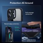 iPhone 17 Tok Szett - ESR Classic Hybrid Magnetic Kijelzővédővel - Átlátszó-Fekete