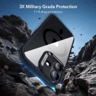iPhone 17 Tok Szett - ESR Classic Hybrid Magnetic Kijelzővédővel - Átlátszó-Fekete