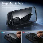 iPhone 17 Tok Szett - ESR Classic Hybrid Magnetic Kijelzővédővel - Átlátszó-Fekete