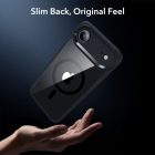 iPhone 17 Air Tok Szett - ESR Classic Hybrid Magnetic Kijelzővédővel - Átlátszó-Fekete