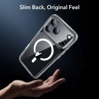 iPhone 17 Pro Tok Szett - ESR Classic Hybrid Magnetic Kijelzővédővel - Átlátszó