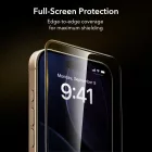 iPhone 17 Pro Kijelzővédő Üvegfólia - ESR UltraFit Armorite Pro