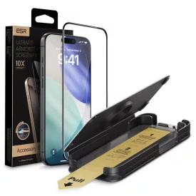  iPhone 17 Pro Max Kijelzővédő Üvegfólia - ESR UltraFit Armorite Pro