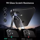iPhone 16 / 16 Plus / 17 Lencsevédő - ESR Armorite Camera Protector - Fekete