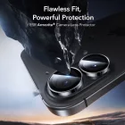 iPhone 16 / 16 Plus / 17 Lencsevédő - ESR Armorite Camera Protector - Fekete
